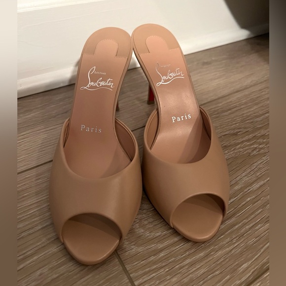 Christian Louboutin Me Dolly 85 leather sandals - Picture 4 of 9